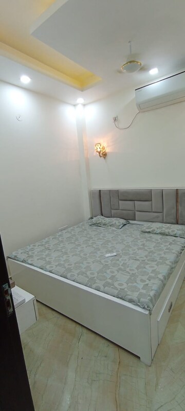 Bedroom in 1.5 BHK Builder Floor at Rohini Sector 24 – for Rent
