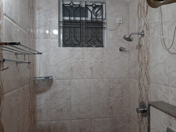 Bathroom in 3 BHK Builder Floor at Cooke Town – for Rent