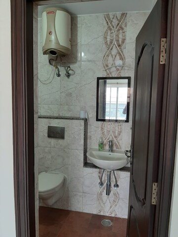 Bathroom in 3 BHK Builder Floor at Cooke Town – for Rent