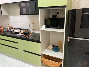 Kitchen in 3 BHK Builder Floor at Ansal Sushant Lok I, Sector 43 – for Rent