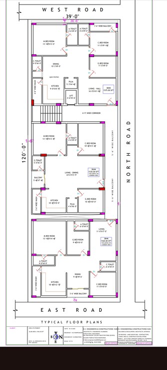 3 BHK Builder Floor For Resale in Neknampur Hyderabad  8075000