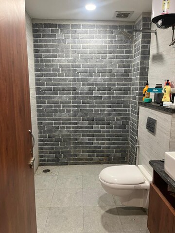 Bathroom in 3 BHK Builder Floor at Sushant Lok 2, Sector 57 – for Rent