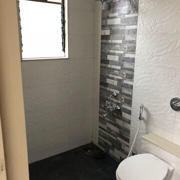 Bathroom in 1.5 BHK Apartment at Parmar Marudhar Residency, Katraj Kondhwa Road – for Rent