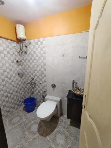 Bathroom in 1 BHK Apartment at Cirrus CHSL Cosmos Paradise, Vasant Vihar – for Rent
