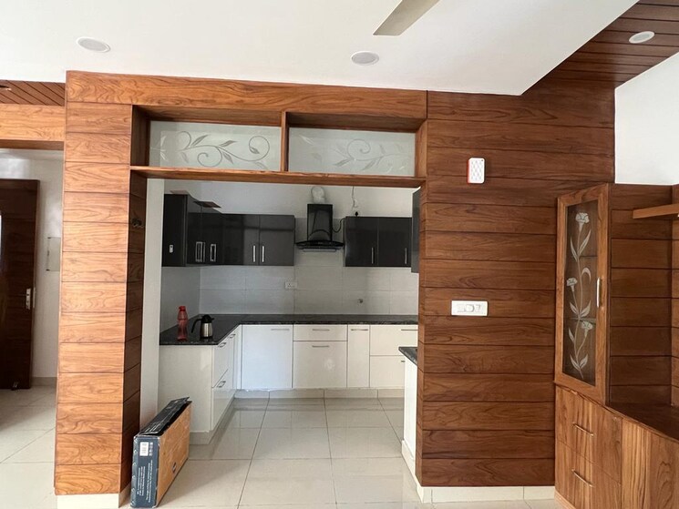 Kitchen, highland-park-chandigarh 3 Bedroom 1855 Sq.Ft. Apartment In Bhabat Zirakpur 8075106