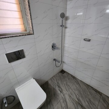 Bathroom in 2 BHK Apartment at Chaphalkar Elina Living, Mohammadwadi – for Rent