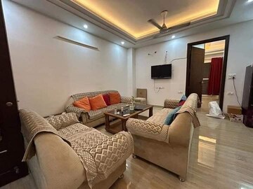 Living Room in 2 BHK Builder Floor at Saket – for Rent