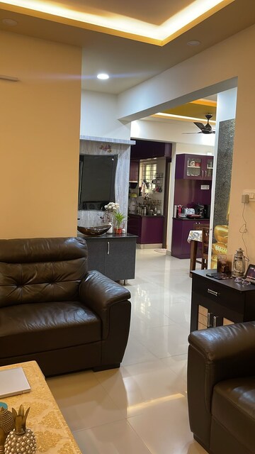 Living Room in 2 BHK Apartment at Arcade Elegance, Hennur – for Rent