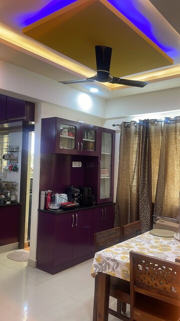 Living Room in 2 BHK Apartment at Arcade Elegance, Hennur – for Rent
