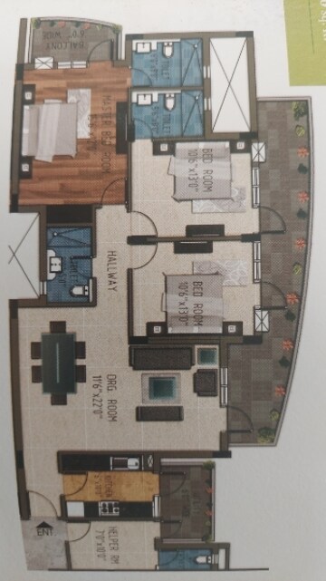 3.5 BHK Apartment For Sale in Sector 99