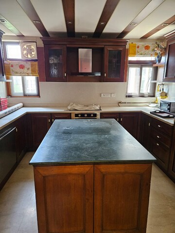 Kitchen in 4 BHK Apartment at Anand Niketan – for Rent