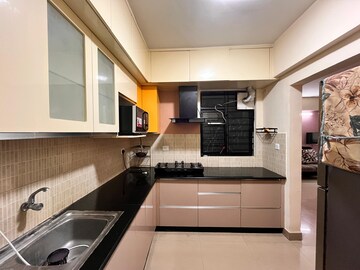 Kitchen in 2.5 BHK Apartment at Provident Harmony, Thanisandra Main Road – for Rent