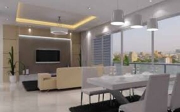 Living Room in 3 BHK Apartment at Prestige Spencer Heights, Frazer Town – for Sale
