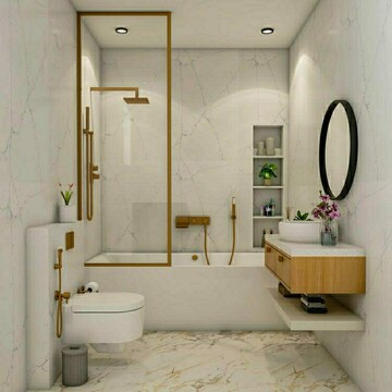 Bathroom in 2 BHK Villa at Bidadi – for Sale