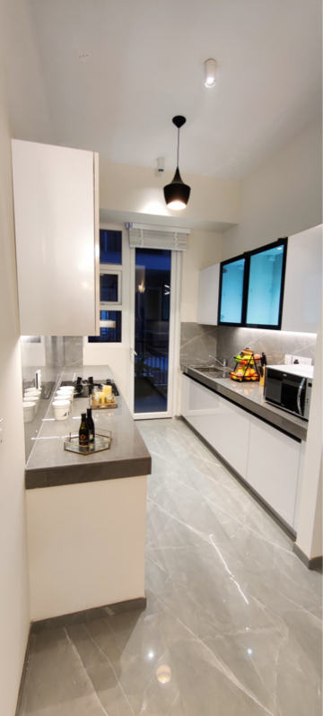 Kitchen in 3.5 BHK Builder Floor at M3M Antalya Hills, Sector 79 – for Sale
