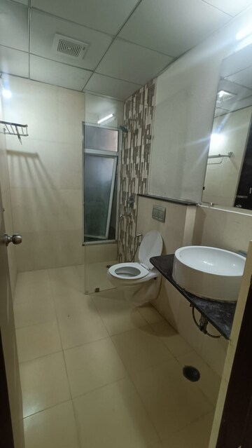 Bathroom in 3 BHK Apartment at Gaur Saundaryam, Tech Zone 4 Greater Noida – for Rent