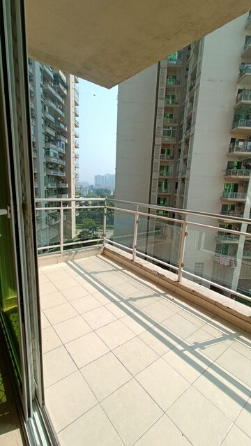 Balcony in 3 BHK Apartment at Gaur Saundaryam, Tech Zone 4 Greater Noida – for Rent