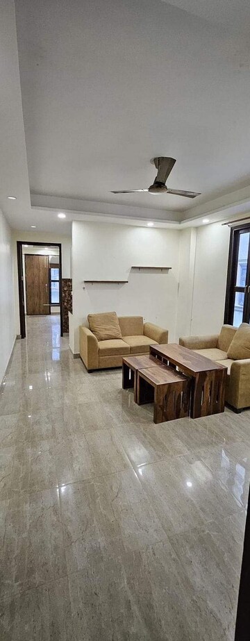 Living Room in 1 BHK Builder Floor at Saket – for Rent