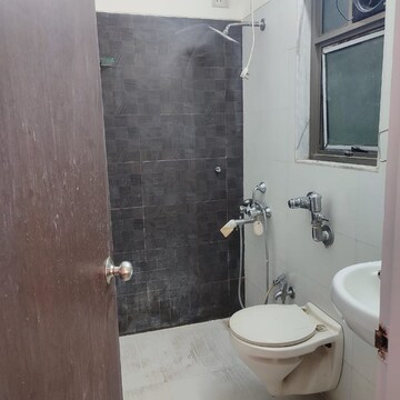 Bathroom in 3 BHK Apartment at Shreepati Group Castle, Khetwadi – for Rent