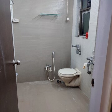 Bathroom in 3 BHK Apartment at Shreepati Group Castle, Khetwadi – for Rent