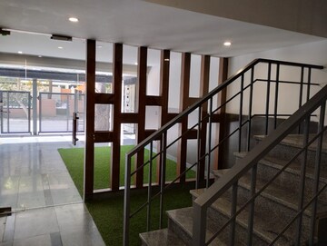 Staircase in 4 BHK Builder Floor at Unitech South City II, Sector 50 – for Sale
