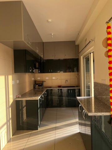 Kitchen in 2 BHK Apartment at Sobha Dream Gardens, Thanisandra Main Road – for Rent