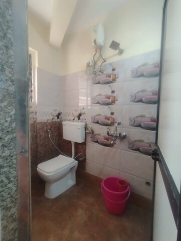 Bathroom in 1 BHK Apartment at Mahape – for Rent