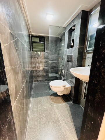 Bathroom in 1 BHK Apartment at RNA NG Aroma, Navghar – for Sale