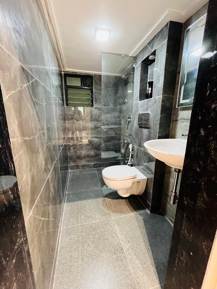 Bathroom, rna-ng-aroma 1 Bedroom 372 Sq.Ft. Apartment In Navghar Palghar 8076379