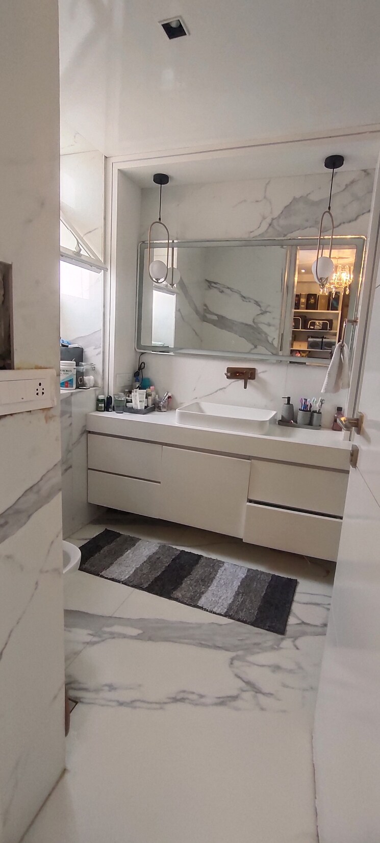 Bathroom, pride-purple-park-titanium 3.5 Bedroom 2568 Sq.Ft. Apartment In Wakad Pune 8075654