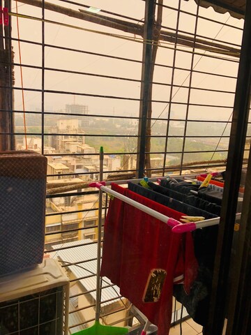 Balcony in 1 BHK Apartment at Mahape – for Rent