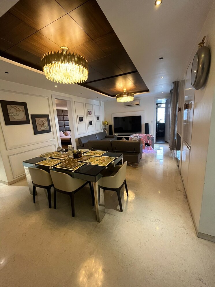 Living Room, pride-purple-park-titanium 3.5 Bedroom 2568 Sq.Ft. Apartment In Wakad Pune 8075654