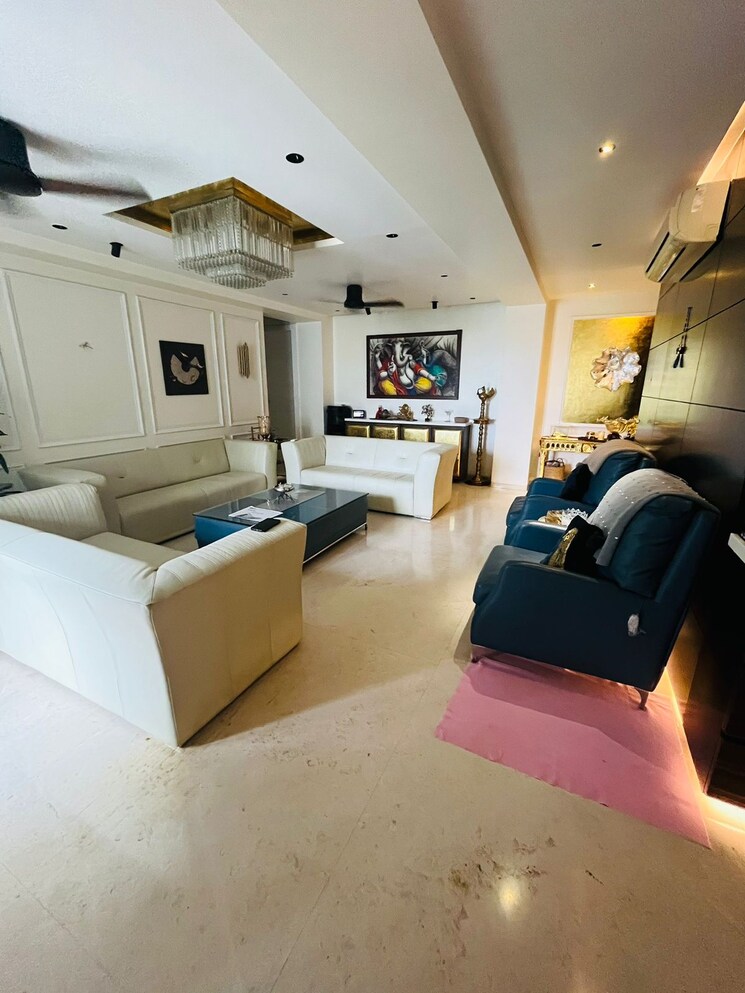 Living Room, pride-purple-park-titanium 3.5 Bedroom 2568 Sq.Ft. Apartment In Wakad Pune 8075654