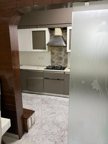 Kitchen in 3 BHK Builder Floor at Smart Lane, Niti Khand – for Rent