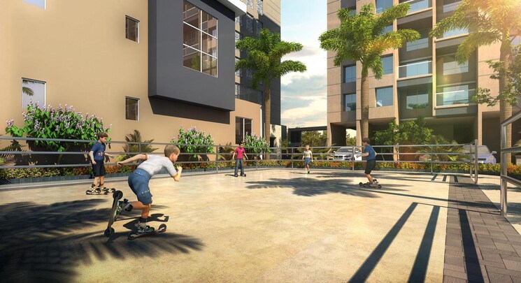  Parking, ganga-fernhill 2 Bedroom 750 Sq.Ft. Apartment In Undri Pune 8075685