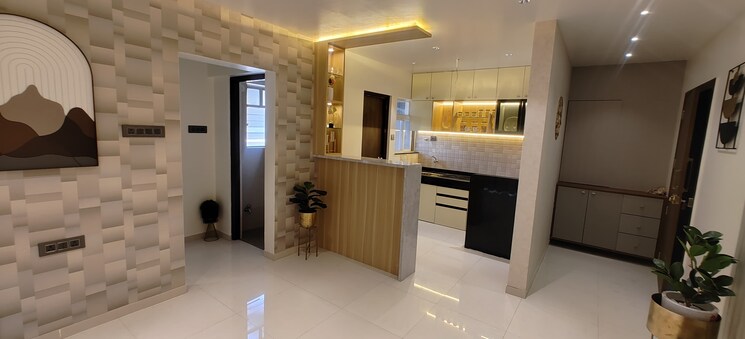 Kitchen, ganga-fernhill 2 Bedroom 750 Sq.Ft. Apartment In Undri Pune 8075685
