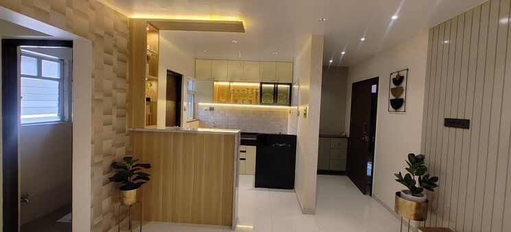 Kitchen, ganga-fernhill 2 Bedroom 750 Sq.Ft. Apartment In Undri Pune 8075685
