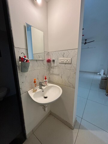 Bathroom in 3 BHK Apartment at Vilas Javdekar Yashwin Encore, Wakad – for Rent