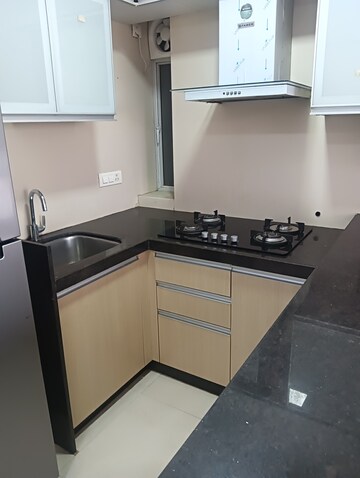 Kitchen in 1 BHK Apartment at Aspen Park, Goregaon East – for Rent