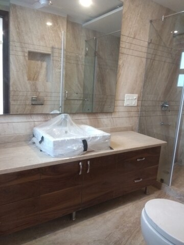 Bathroom in 4 BHK Builder Floor at New Friends Colony – for Sale