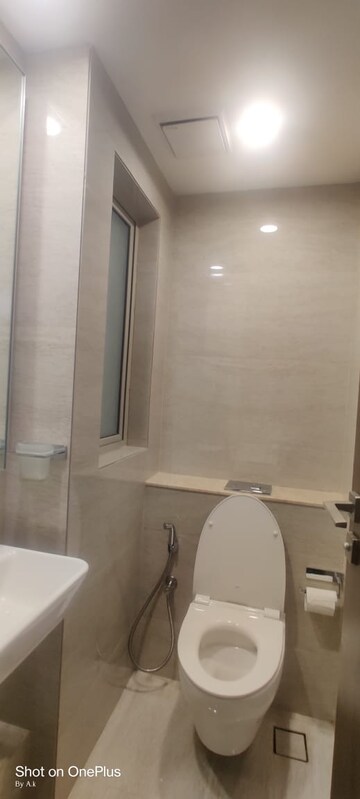 Bathroom in 1 BHK Apartment at Hiranandani Regent Hill, Powai – for Rent