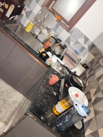 Kitchen in 1 BHK Builder Floor at West Delhi – for Rent
