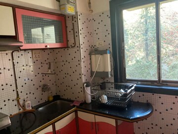 Kitchen in 1 BHK Apartment at Hiranandani Garden Blue Bell, Powai – for Rent