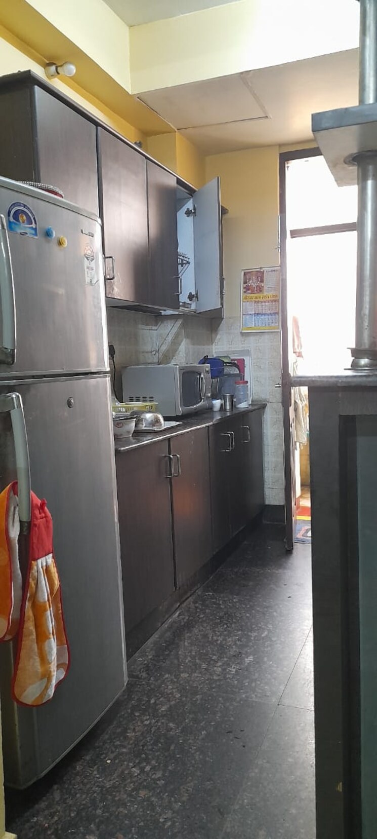 Kitchen, jkg-amba-g-residency 3 Bedroom 1665 Sq.Ft. Apartment In Ahinsa Khand ii Ghaziabad 8076108