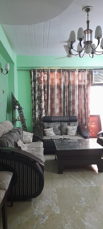 Living Room in 3 BHK Apartment at Jkg Amba G Residency, Ahinsa Khand ii – for Sale