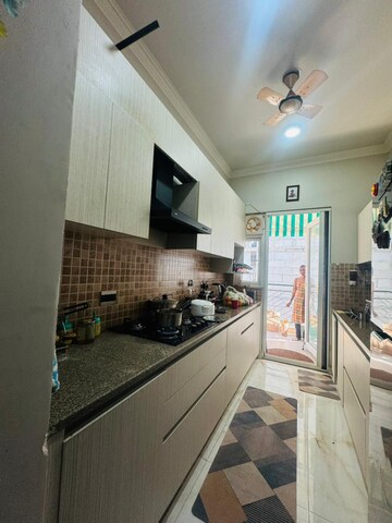 Kitchen in 3 BHK Apartment at Central Park 3 Flower Valley, Sohna Sector 33 – for Rent