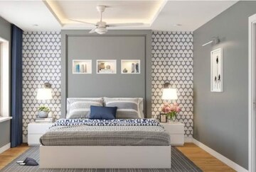 Bedroom in 4 BHK Apartment at Oberoi Realty Esquire, Goregaon East – for Sale