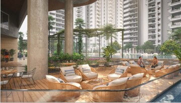 Living Room in 3 BHK Apartment at Anvita Ivana, Kollur – for Sale