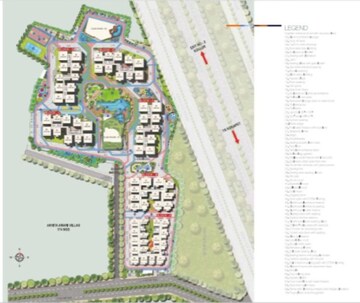 Master Plan in 3 BHK Apartment at Anvita Ivana, Kollur – for Sale