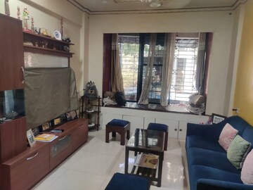 Living Room in 2 BHK Apartment at Mahape – for Rent